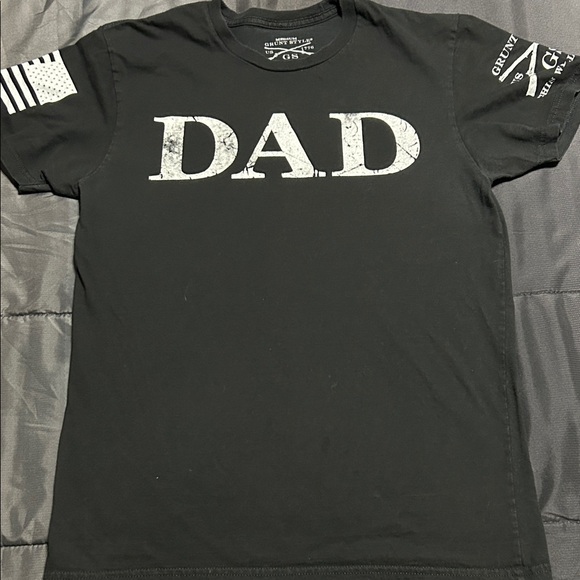 Grunt Style Black DAD Short Sleeve Tee - Picture 1 of 3